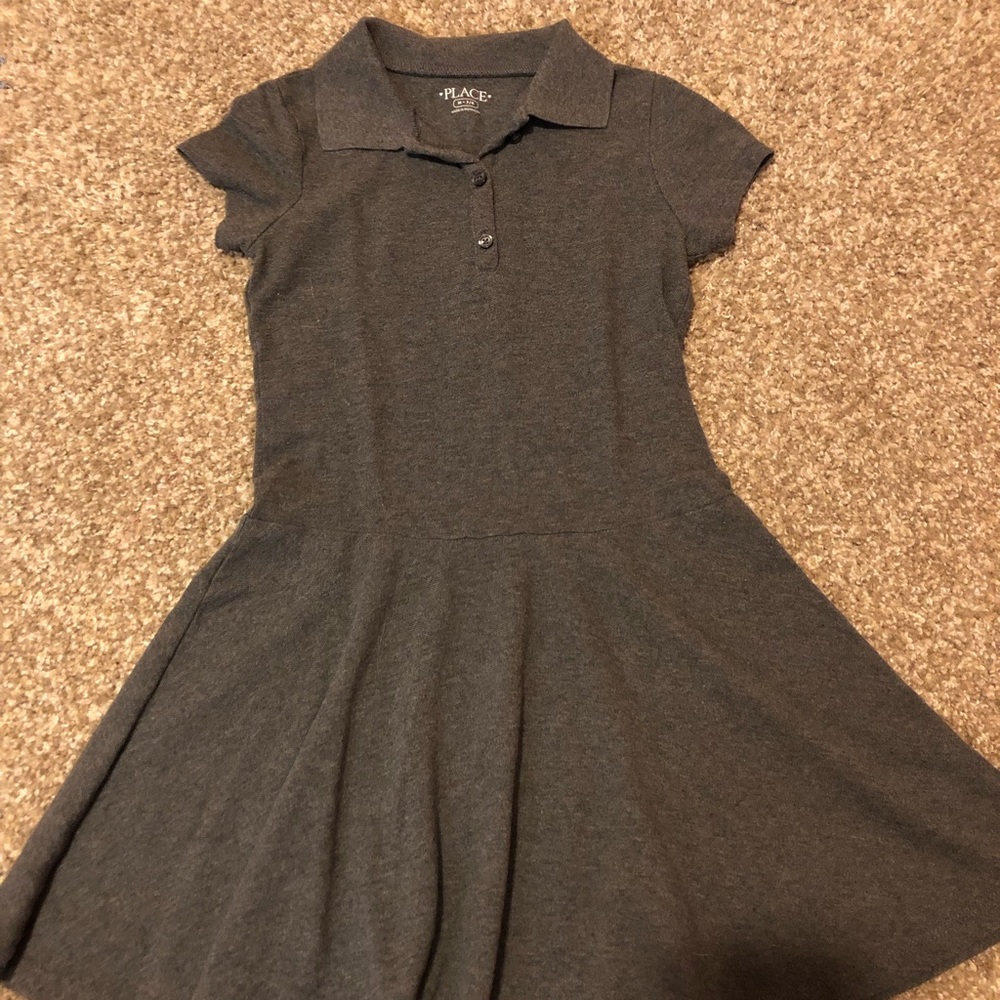 Girls uniform polo dress